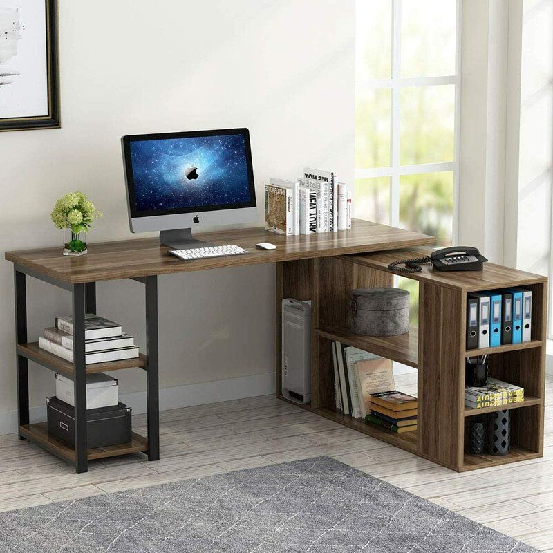 Alphones Reversible L Shape Desk thumbnail 4