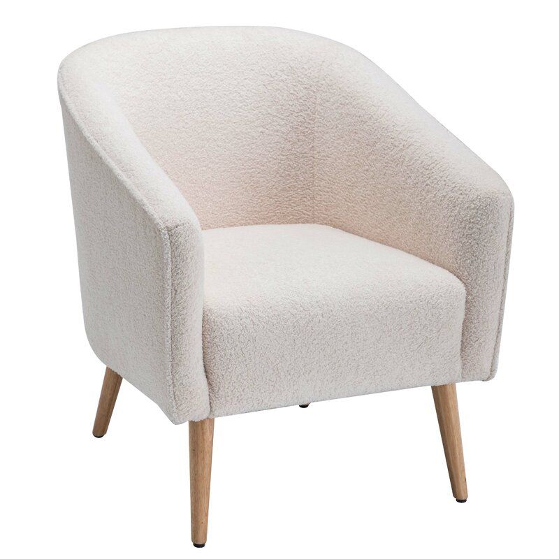 Marzi Sherpa Barrel Chair thumbnail 2
