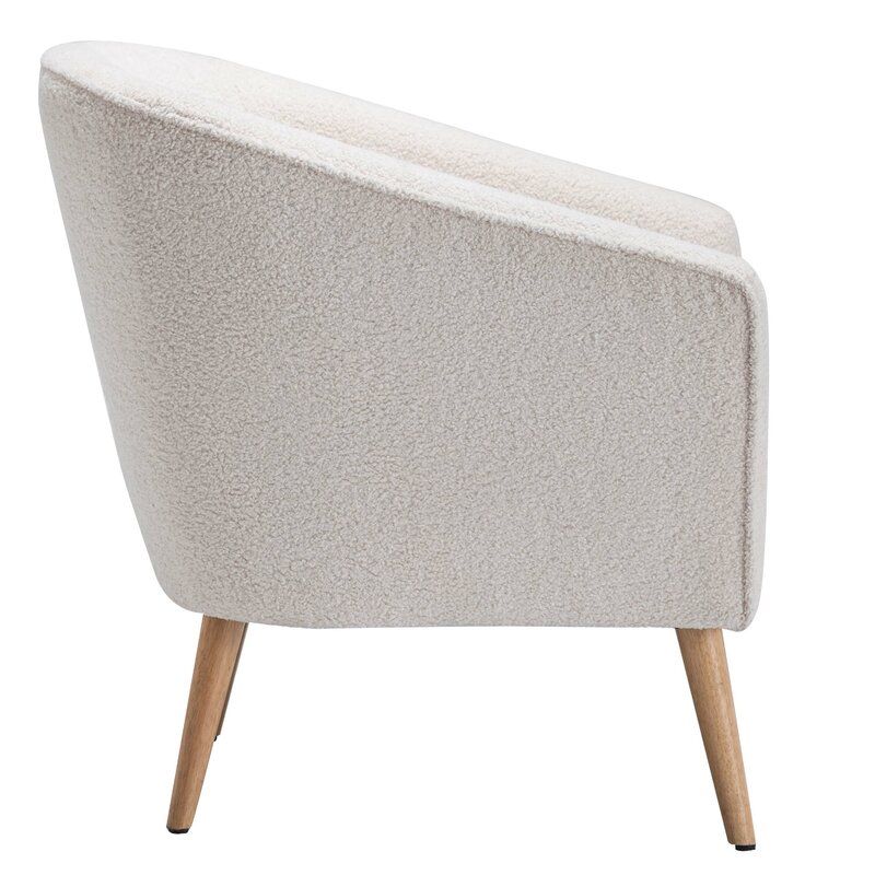 Marzi Sherpa Barrel Chair thumbnail 4