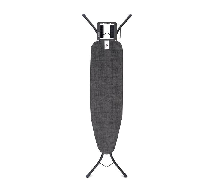 Brabantia Black Denim Ironing Board With Steam Iron Rest thumbnail 2