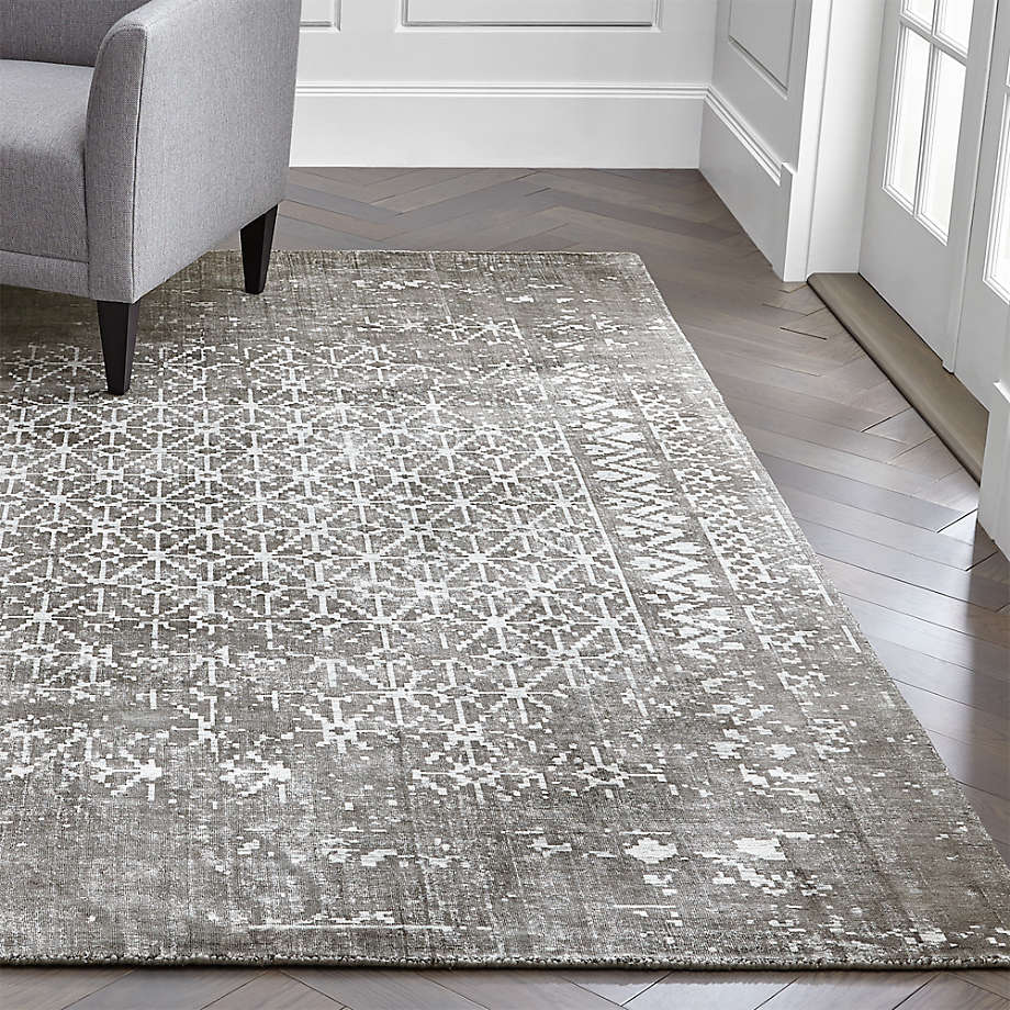 Orana Grey Print Rug-8'x10' thumbnail 3