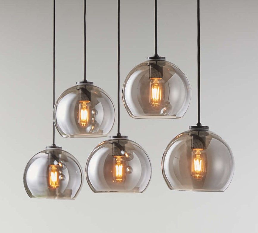 Arren Black Linear 5 Light Pendant thumbnail 2