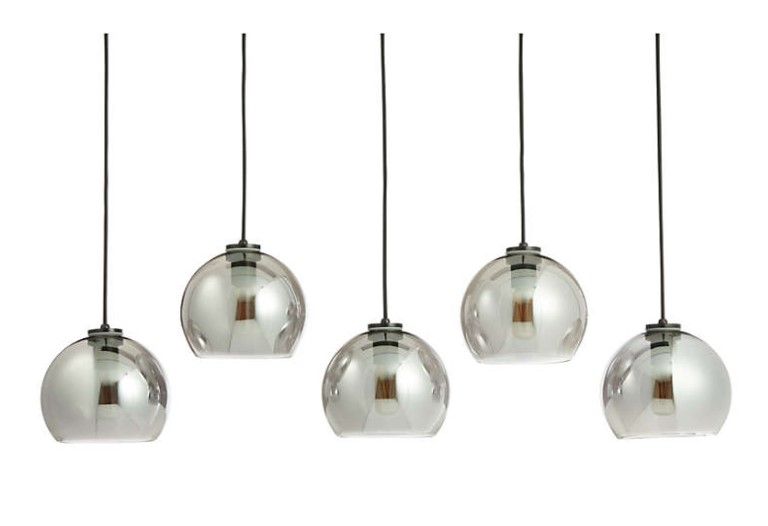 Arren Black Linear 5 Light Pendant thumbnail 4