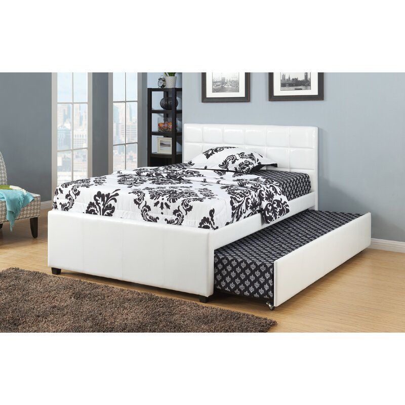 Haglund Upholstered Platform Bed thumbnail 2