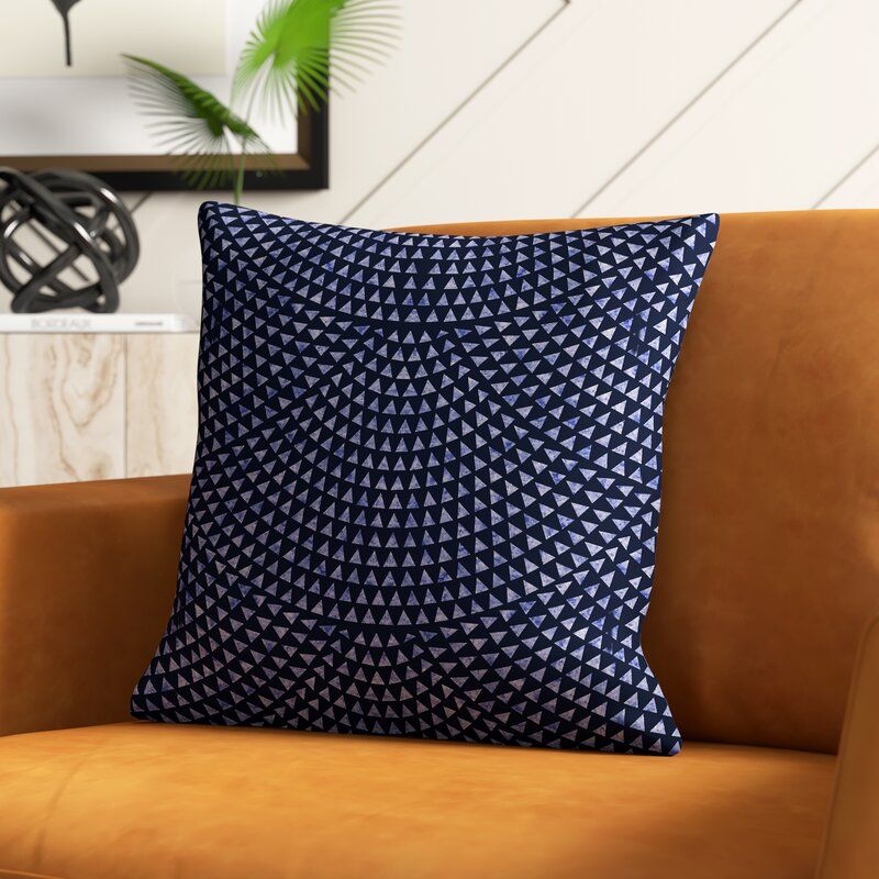 Lohan Geometric Throw Pillow With Insert-16"x16" thumbnail 2