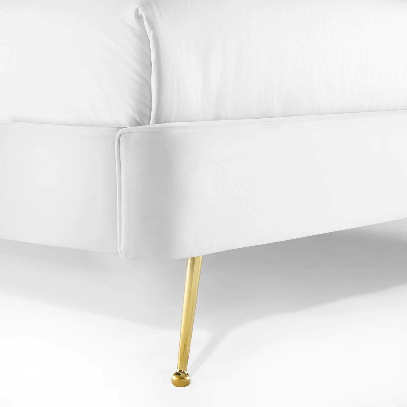 Mira Upholstered Performance Velvet Platform Bed-Queen thumbnail 5