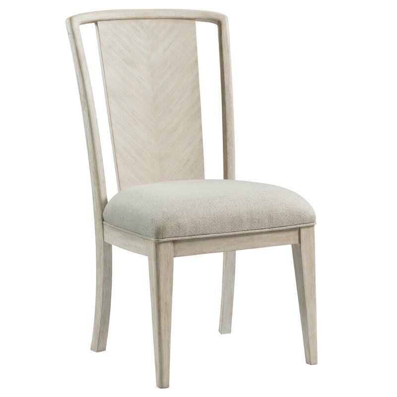 Raf Upholstered Slat Back Side Chair thumbnail 2
