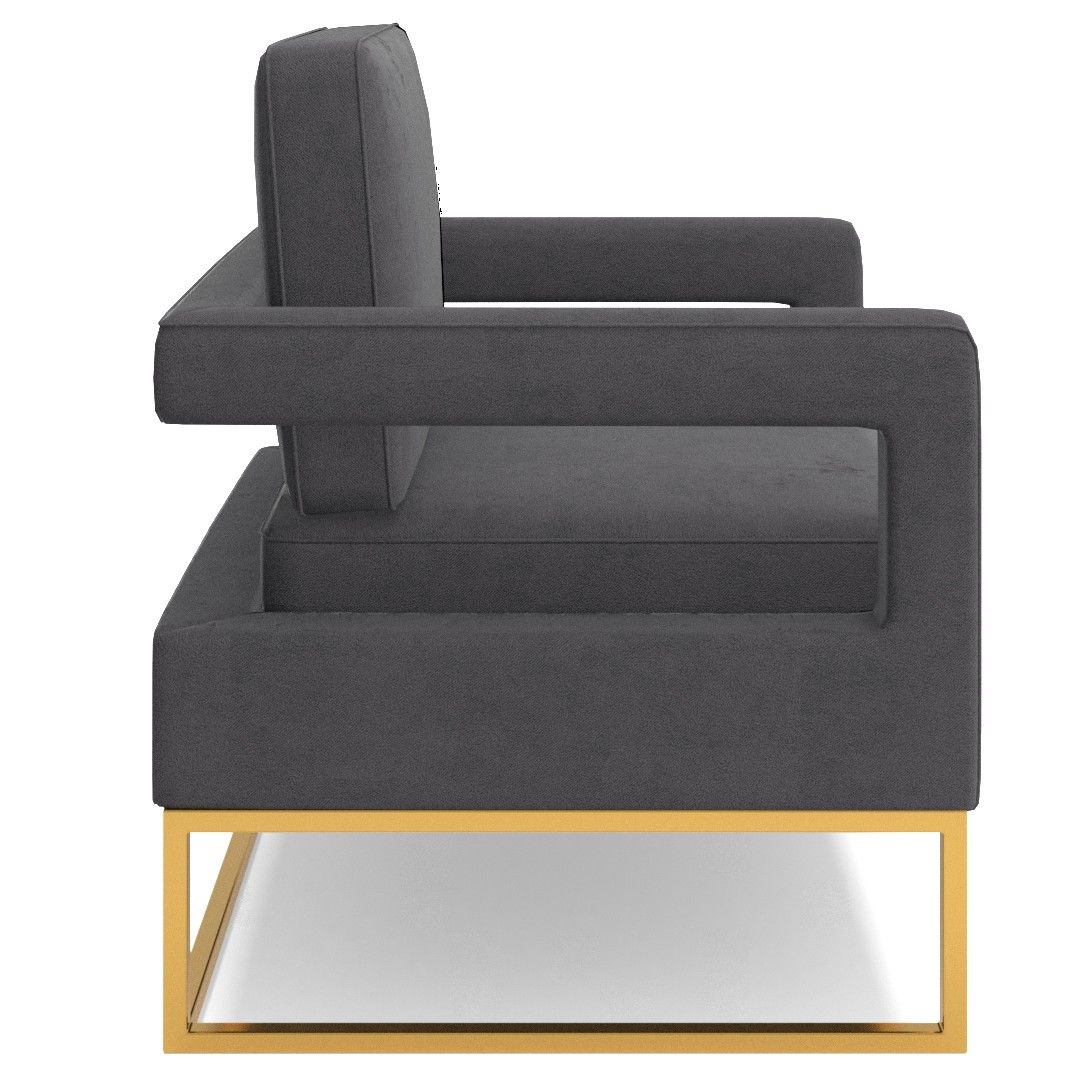 Binghamton Lounge Chair with Frame thumbnail 2