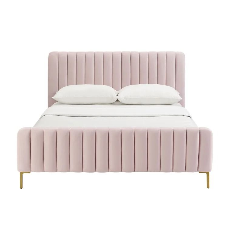 Elysian Tufted Upholstered Platform Bed-King thumbnail 3
