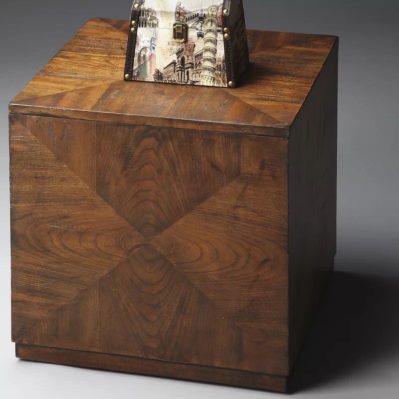 Quadrello 20 Tall Block End Table thumbnail 3
