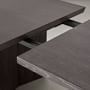 Knife Edge Extendable Dining Table, Rectangular, 96 - 132, Wood thumbnail 5