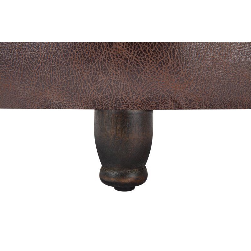 Sanni Round Storage Ottoman thumbnail 4
