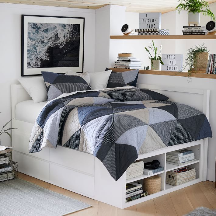 Costa Captains Corner Bed White-Twin thumbnail 2