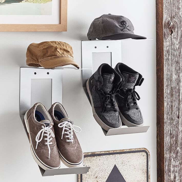 Shoe and Hat Metal Wall Organization thumbnail 4
