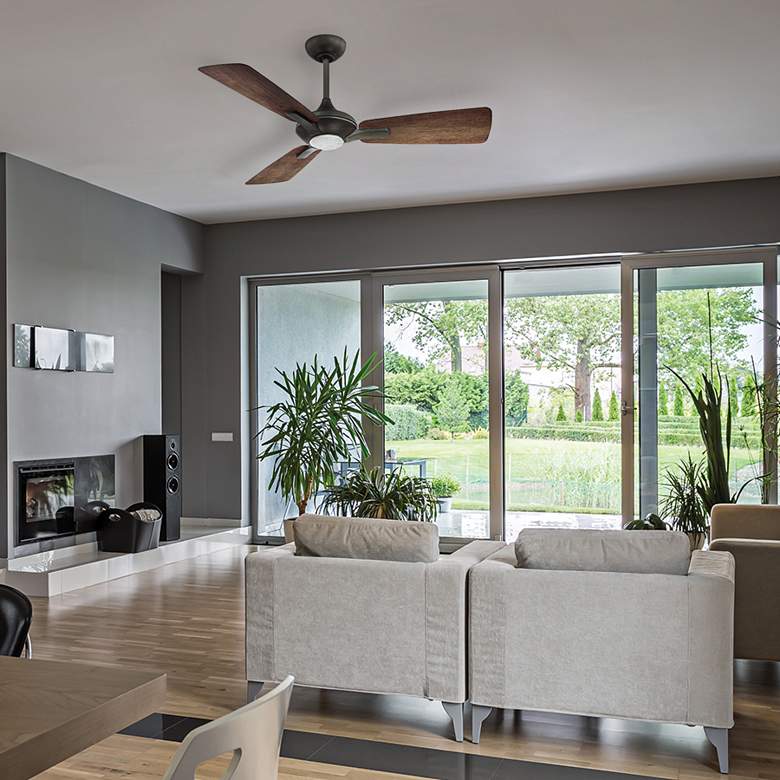 Modern Forms Mykonos Bronze LED Wet Ceiling Fan thumbnail 2