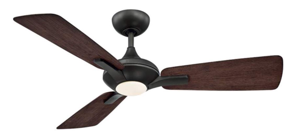 Modern Forms Mykonos Bronze LED Wet Ceiling Fan thumbnail 3