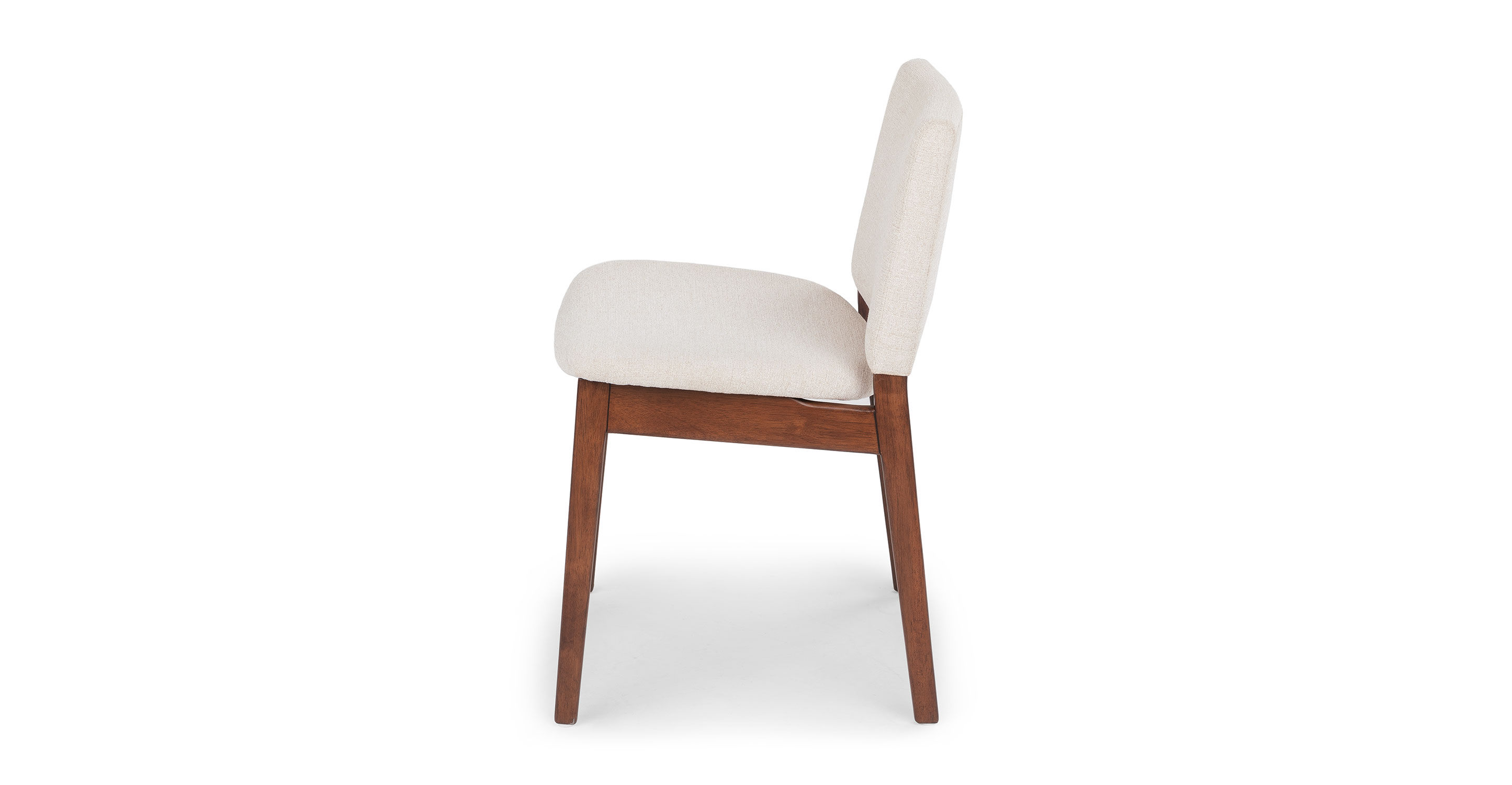Nosh Chalk Gray Walnut Dining Chair Set Of 2 thumbnail 4