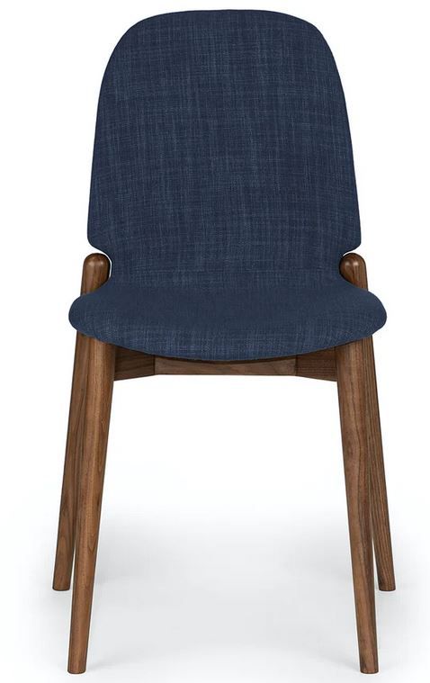 Albo Skylark Blue Walnut Dining Chair thumbnail 2