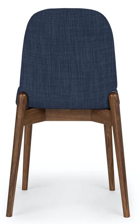 Albo Skylark Blue Walnut Dining Chair thumbnail 4