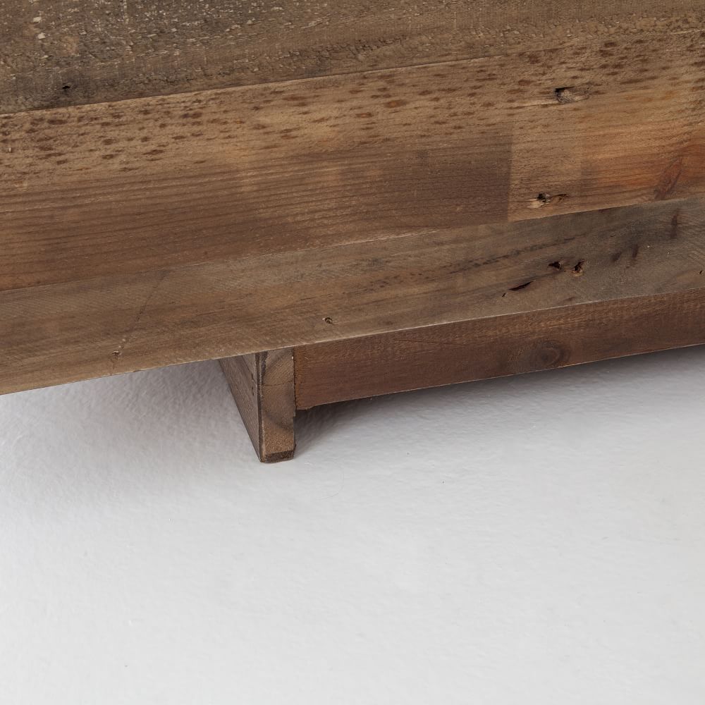 Emmerson Reclaimed Wood Storage Bench - Natural thumbnail 5