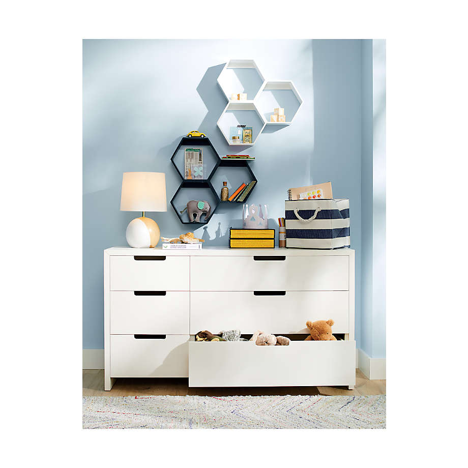Honeycomb Blue Hexagon Shelf thumbnail 2