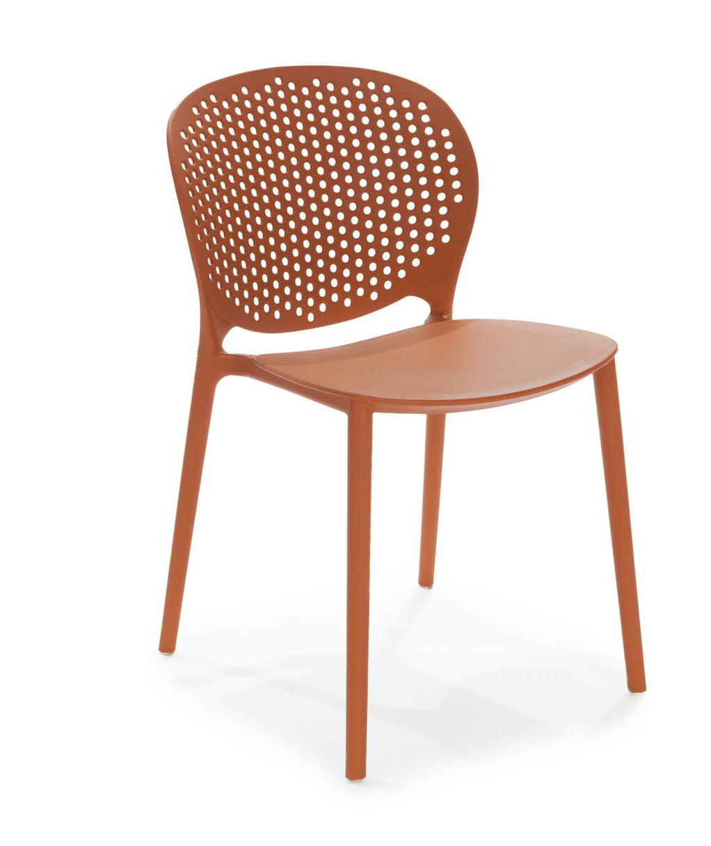 Dot Tanga Orange Dining Chair Set Of 2 thumbnail 2