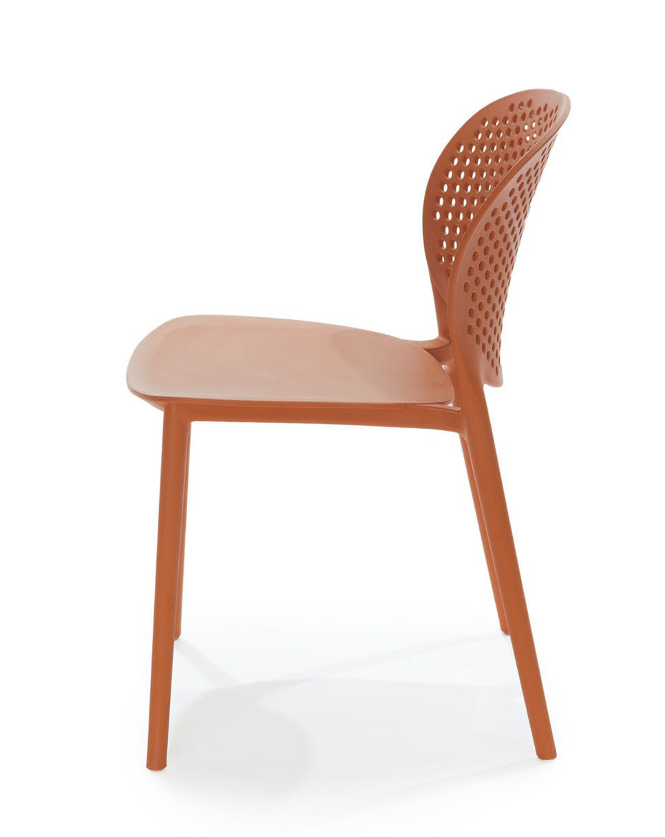 Dot Tanga Orange Dining Chair Set Of 2 thumbnail 3
