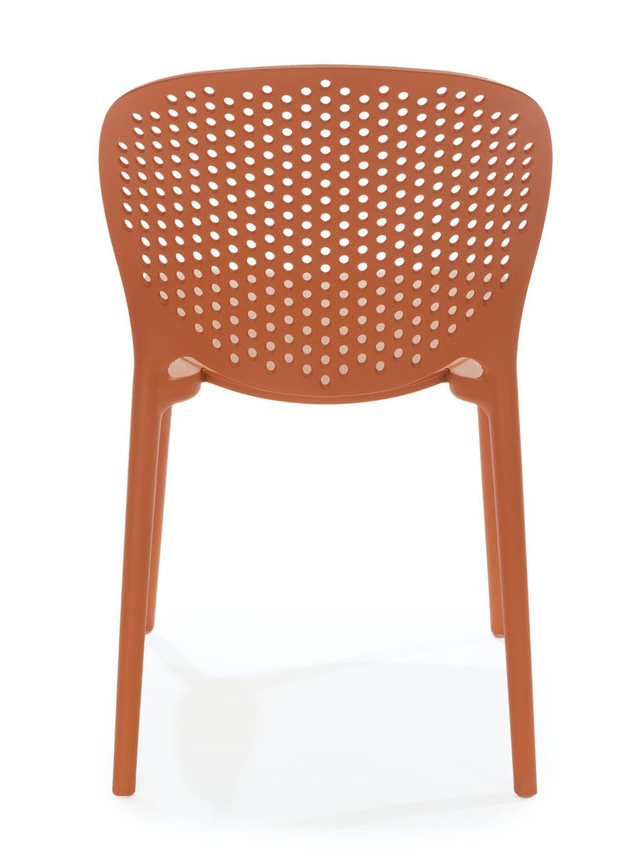 Dot Tanga Orange Dining Chair Set Of 2 thumbnail 4