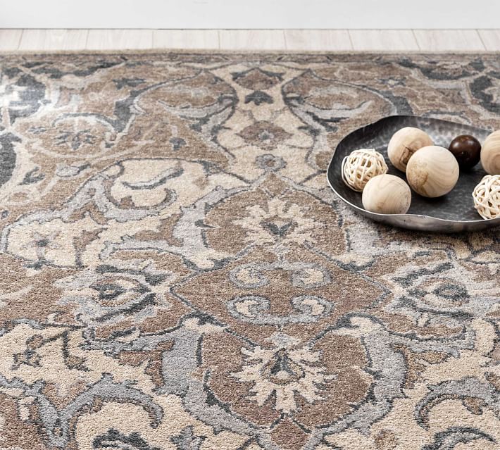 Nolan Persian Style Wool Rug-8'x10' thumbnail 4