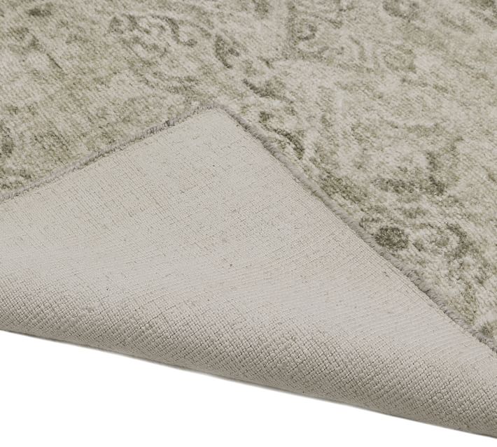 Jade Printed Handwoven Rug thumbnail 3