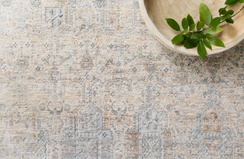 Pandora Rug In Ivory & Mist By Loloi-9'6"x12'5" thumbnail 3