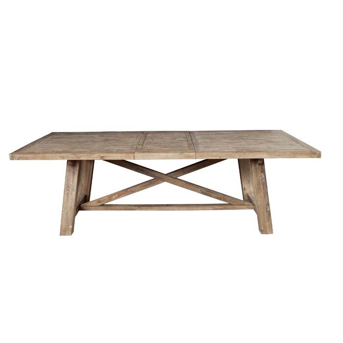 Fahey Acacia Solid Wood Dining Table thumbnail 2