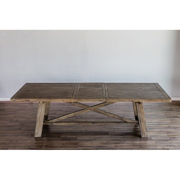 Fahey Acacia Solid Wood Dining Table thumbnail 3