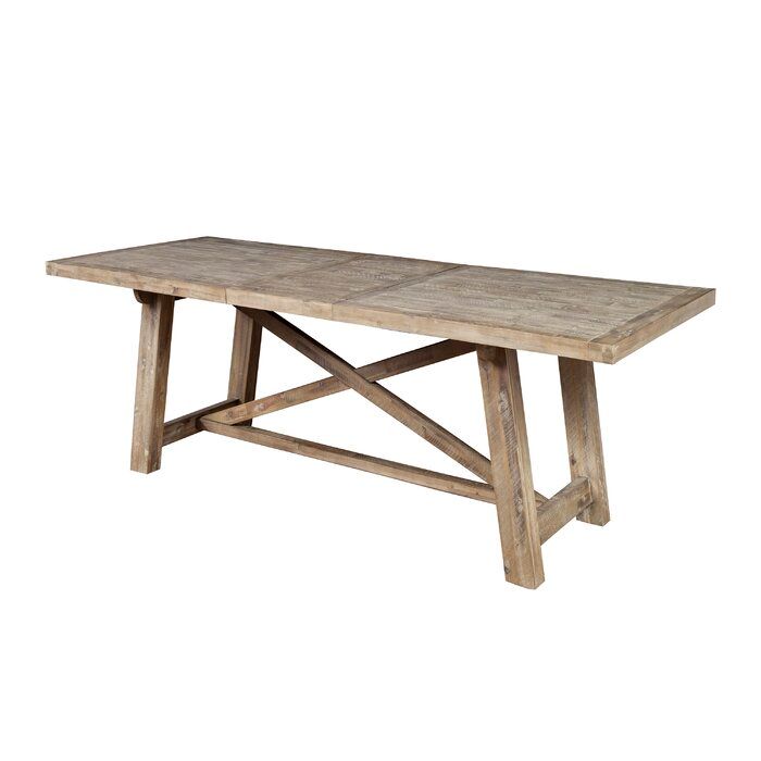 Fahey Acacia Solid Wood Dining Table thumbnail 4