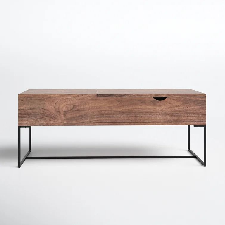 Lift Top Frame Coffee Table with Storage thumbnail 3