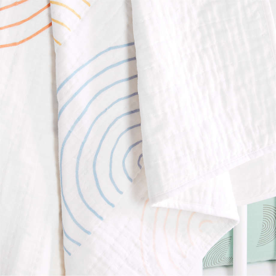 Organic Muslin Baby Blanket thumbnail 2