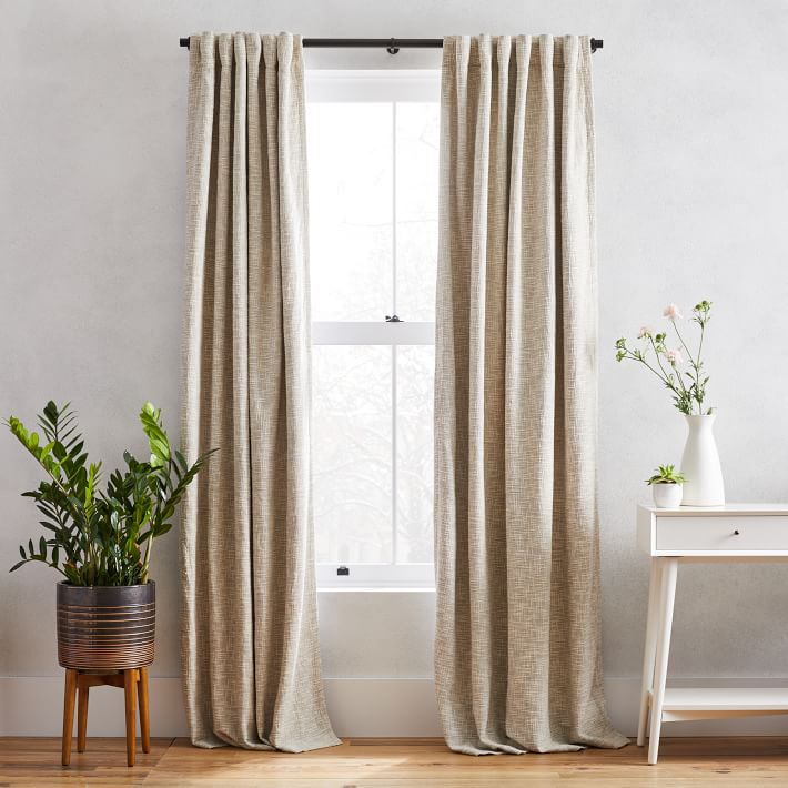 Cotton Textured Weave Curtain thumbnail 5