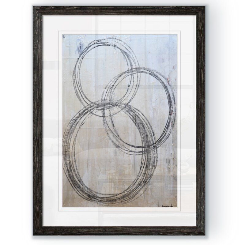 Circular I by Paul Cezanne Painting Print With Frame thumbnail 2