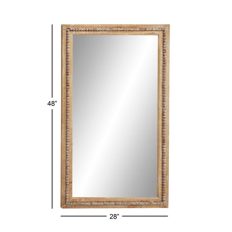 Dagenham Large Wood Cottage Accent Mirror thumbnail 4