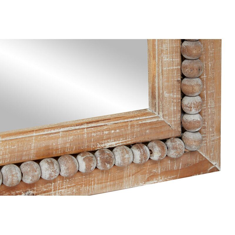 Dagenham Large Wood Cottage Accent Mirror thumbnail 6