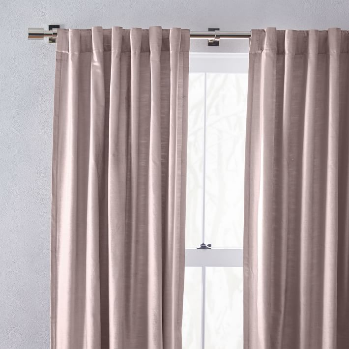 Luster Velvet Curtain 48"x108" thumbnail 3