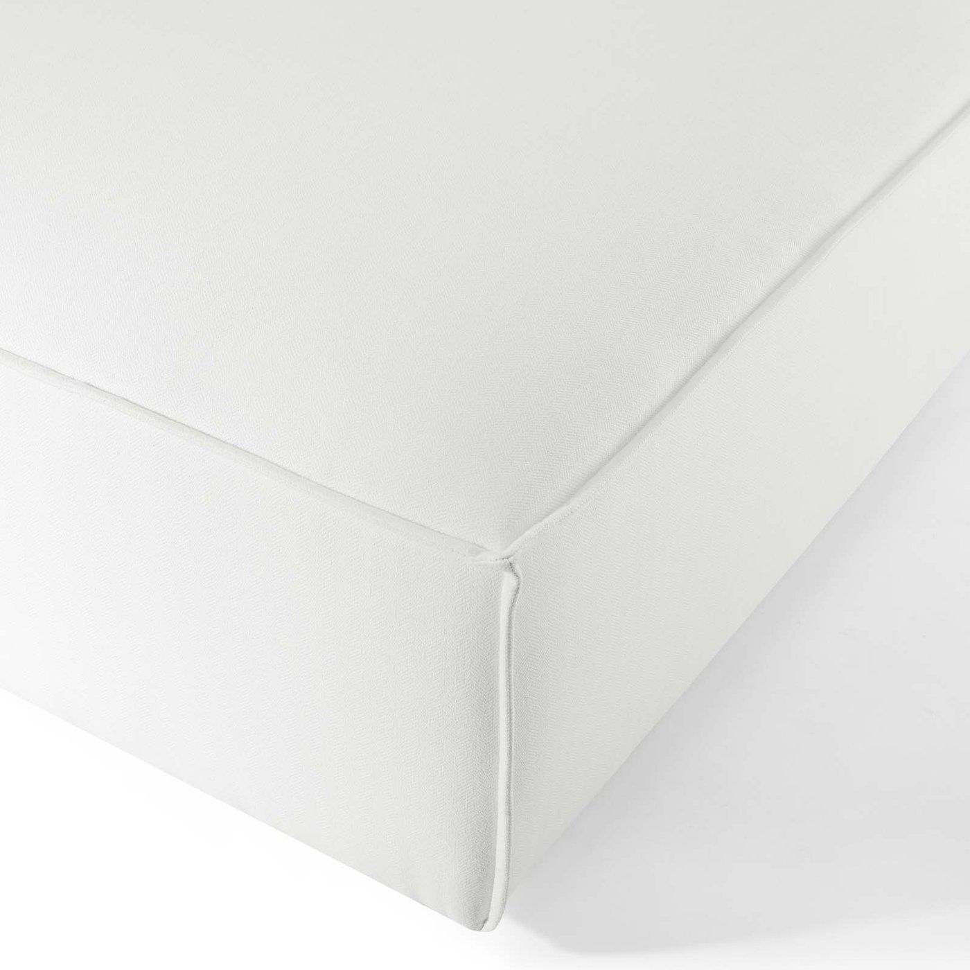 Tressor Ottoman - White thumbnail 5