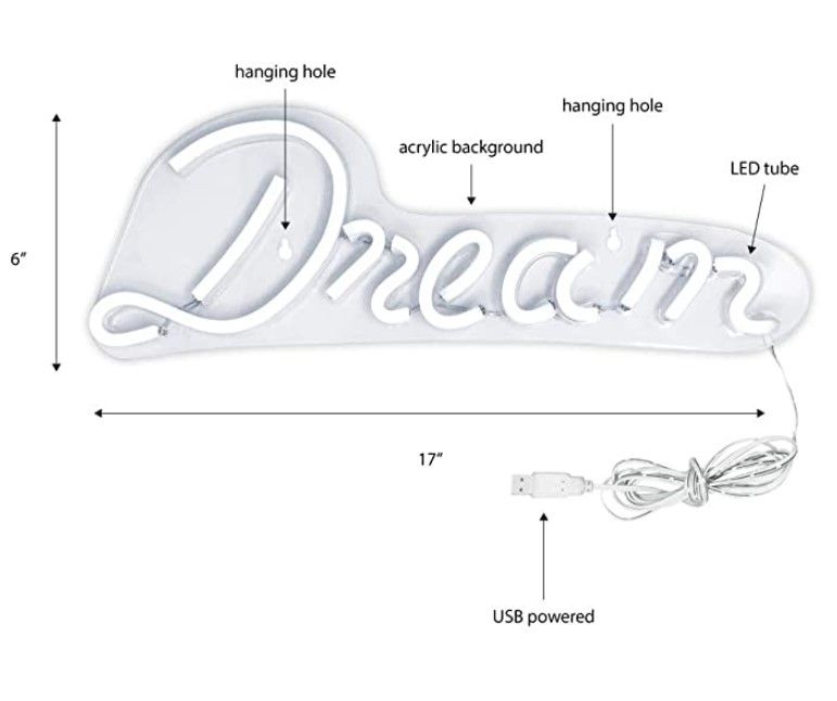 LED Neon Blue Dream thumbnail 2