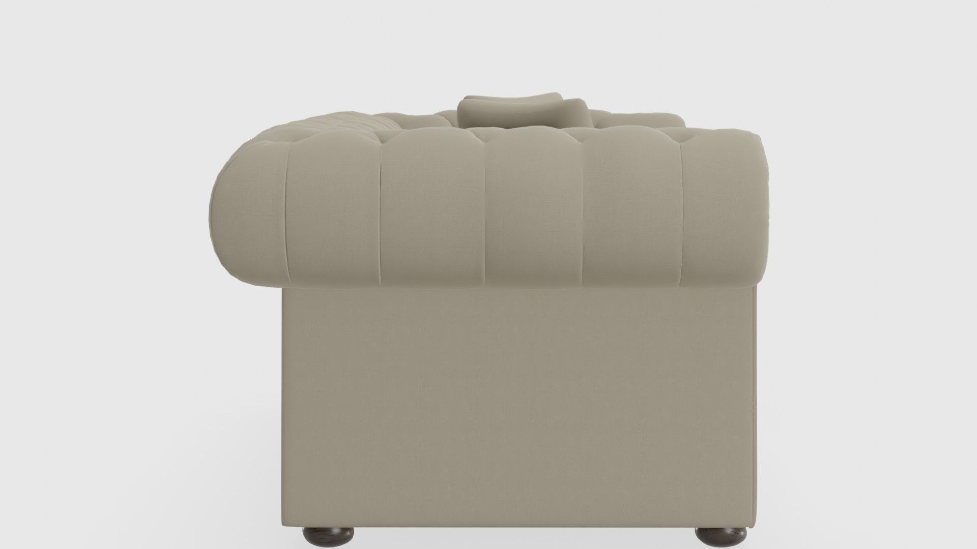 Waltman Chesterfield  Rolled Arm Loveseat thumbnail 2