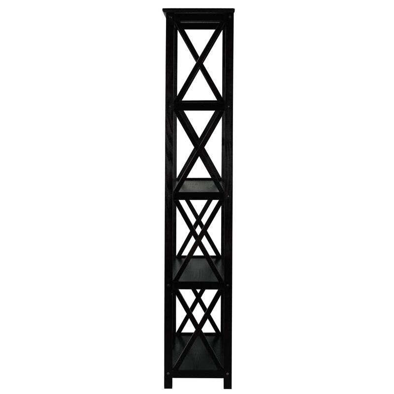 Solid Wood Etagere Bookcase thumbnail 3