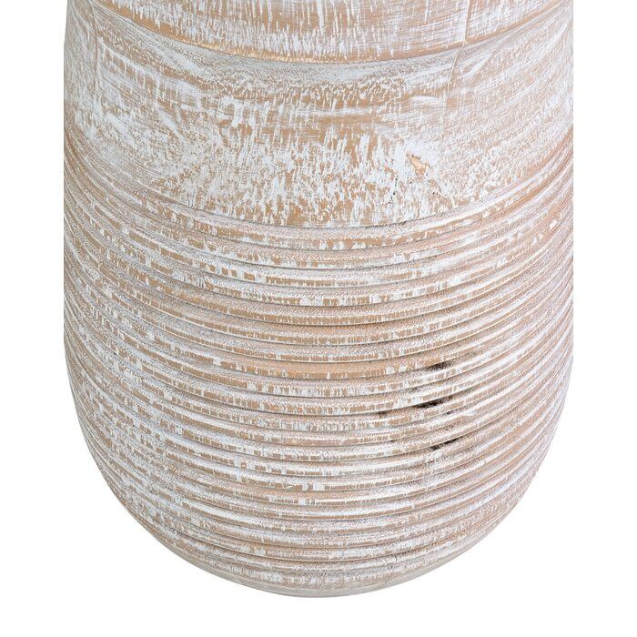 Brochu Solid Wood Drum End Table thumbnail 3