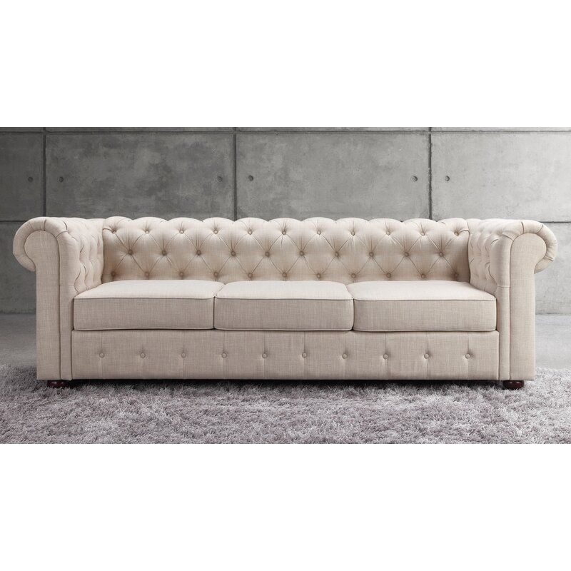 Quitaque Chesterfield Rolled Arm Sofa thumbnail 3