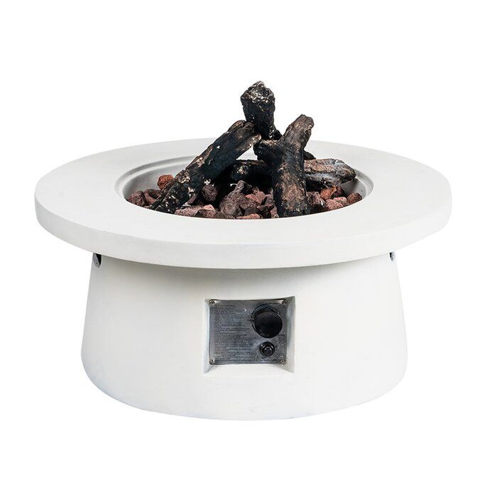 Outdoor Concrete Propane Fire Pit thumbnail 2