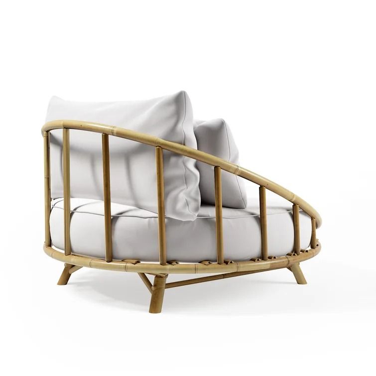 Olu Patio Daybed with Cushions thumbnail 4