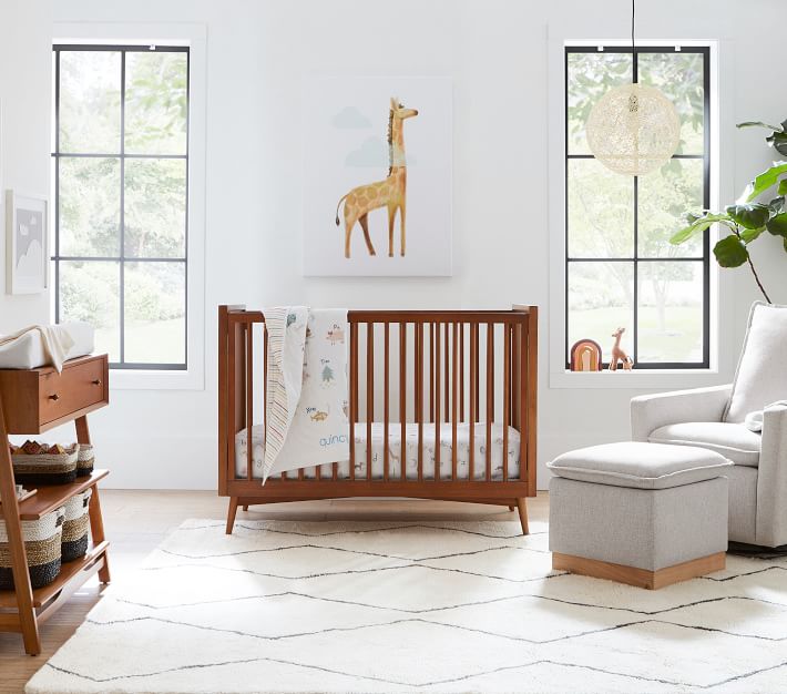 Mid Century Convertible Crib thumbnail 2